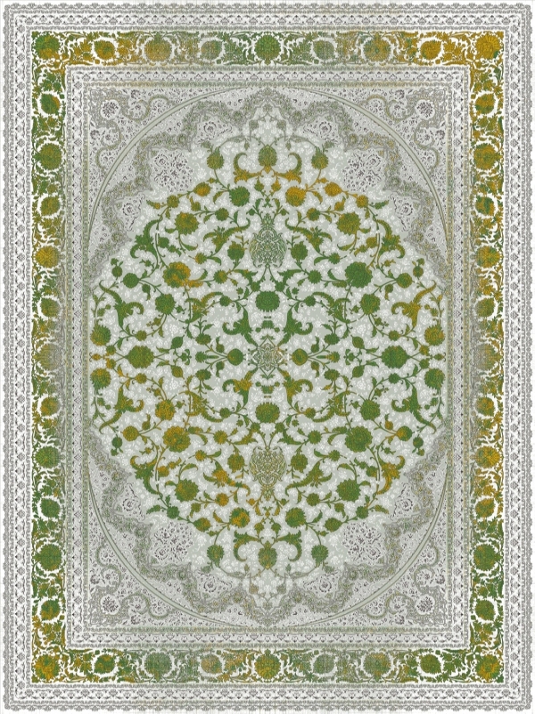 فرش 700 شانه وینتیج طلاکوب کد 5084 فردین